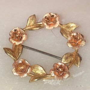 🌺❤️Vintage Krementz Brooch Pin ❤️🌺